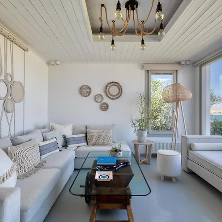 Amalgam Homes Paros Beachfront Villa Ampelas
