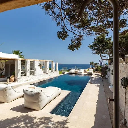 Villa Amalgam Homes Paros Beachfront Ampelas