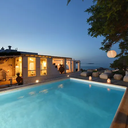 Villa Amalgam Homes Paros Beachfront Ampelas